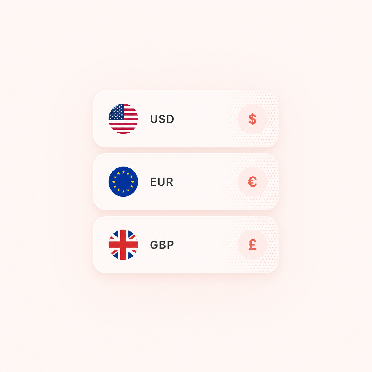 Multi-currency accounts